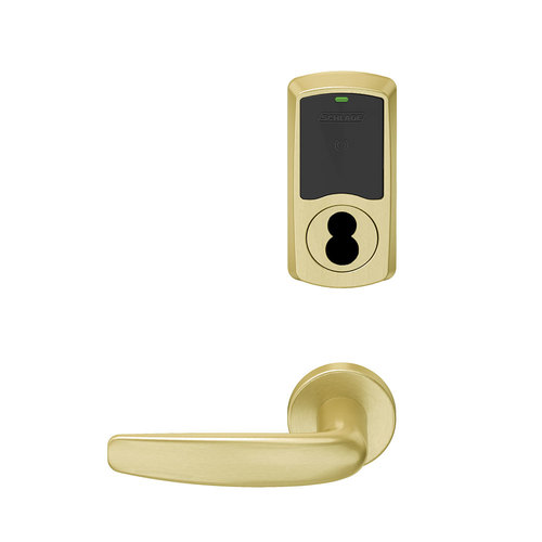 Wireless Mortise Lock Satin Brass