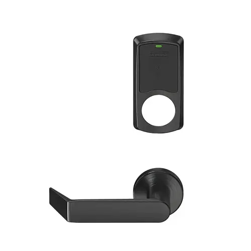 Wireless Mortise Lock Flat Black Coated