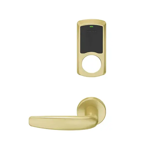 Wireless Mortise Lock Satin Brass