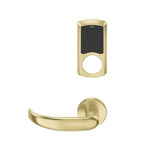 Wireless Mortise Lock Satin Brass