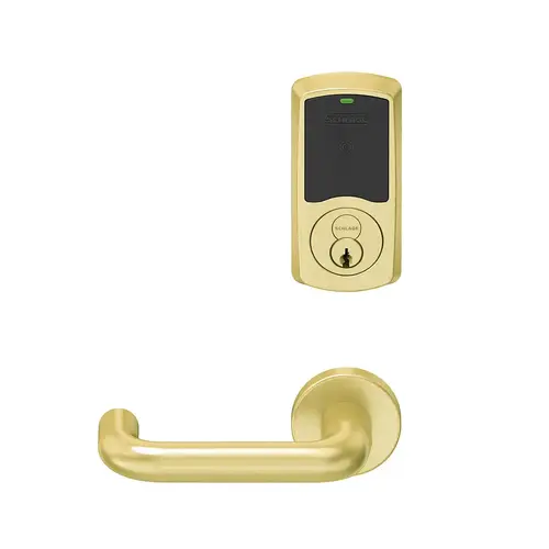 Wireless Mortise Lock Satin Brass