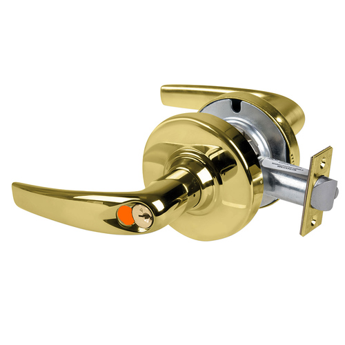 ND92TD ATH 605 ORG 43-005 Cylindrical Lock Bright Brass