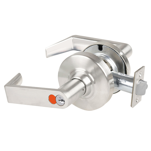 Cylindrical Lock Satin Nickel Plated Clear Coated