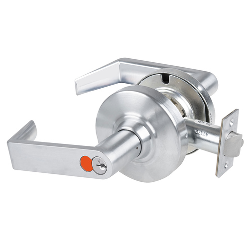 ND Series Vandlgard Classroom Rhodes Lever Lock with Refundable Construction SFIC Core with 13-247 Latch 10-025 Strike Satin Chrome Finish