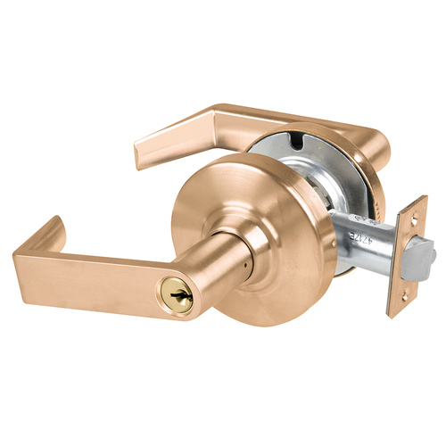 Cylindrical Lock Satin Bronze