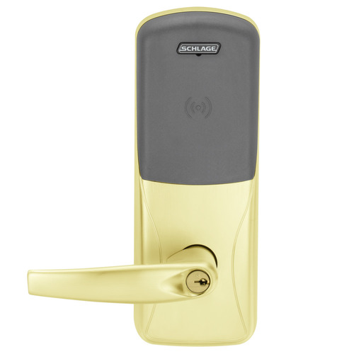 Electric Mortise Lock Bright Brass