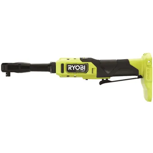 ONE+ HP 18V Brushless Cordless 3/8 in. Extended Reach Ratchet (Tool Only) Green