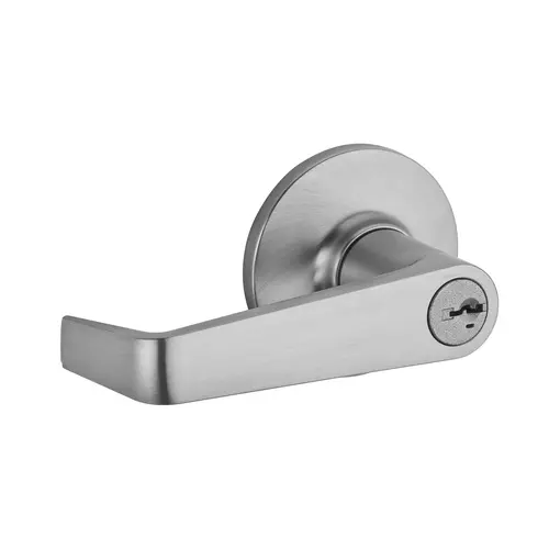 Light Commercial Carson Entry Door Lock SmartKey with RCAL Latch and RCS Strike Satin Chrome Finish
