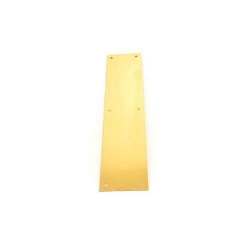 Trimco 10012605 1001-2 Push Plate, Bright Polished Brass