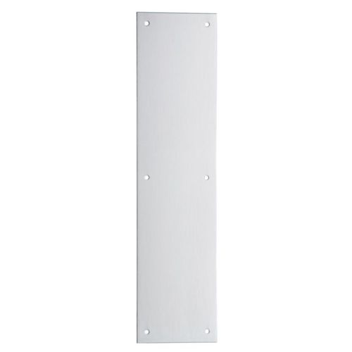 1001-1 Push Plate, Satin Stainless Steel