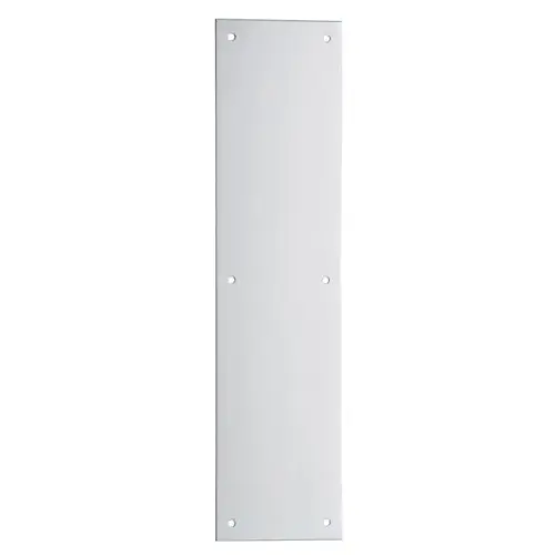 Trimco 10011630 1001-1 Push Plate, Satin Stainless Steel