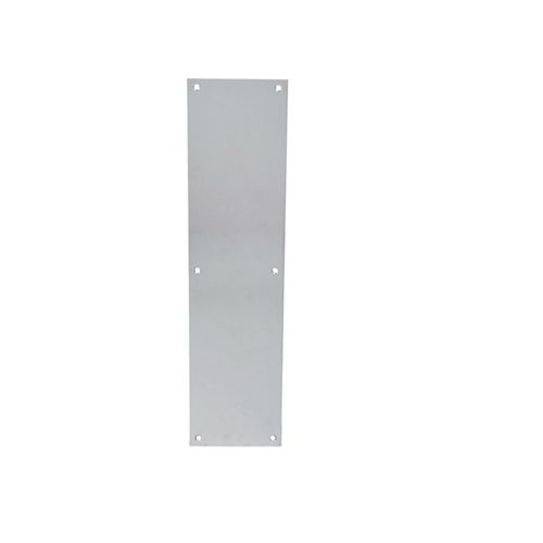 1001-9 Push Plate, Satin Stainless Steel