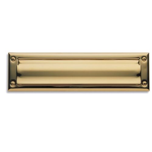 Letter Box Plate, Lifetime PVD Polished Brass