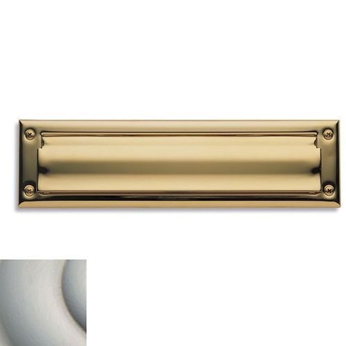 Letter Box Plate, Lifetime PVD Satin Nickel