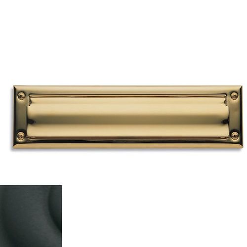 Letter Box Plate Satin Black Finish