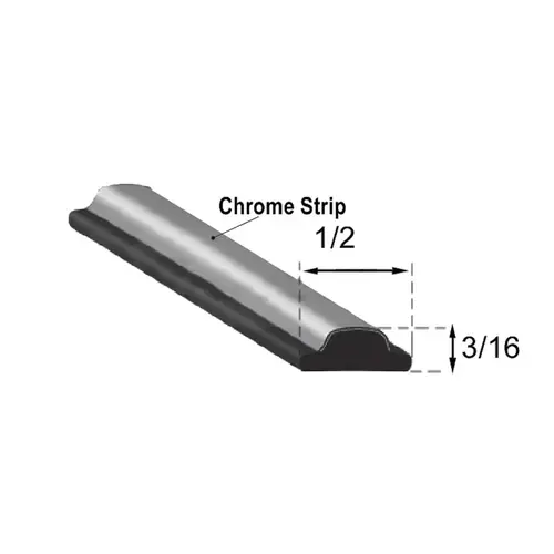 Precision Replacement Parts WLS 100 R-100 Glass Seal Lockstrip