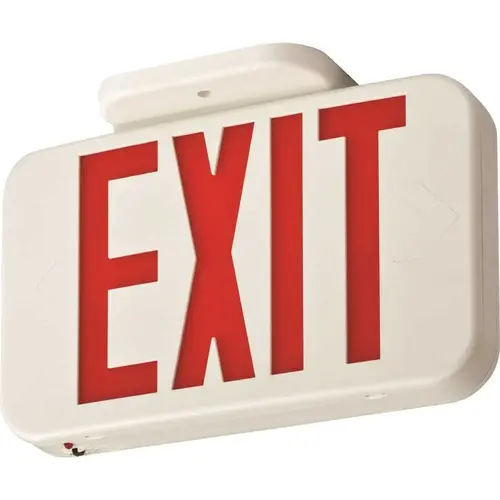 Contractor Select Integrated LED White Exit Sign Color/Finish Family