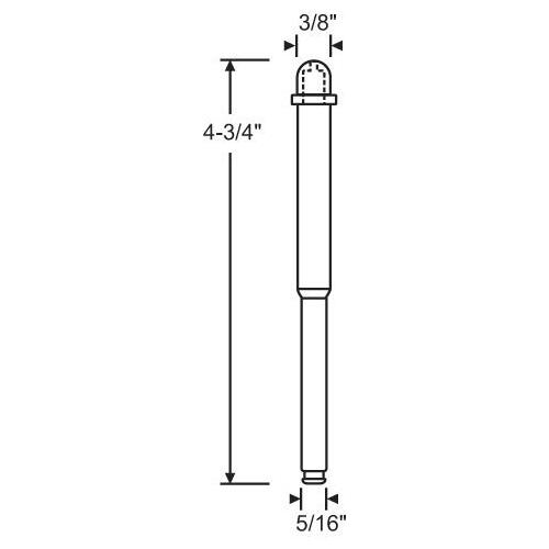 PIN WITH CAP CDF636