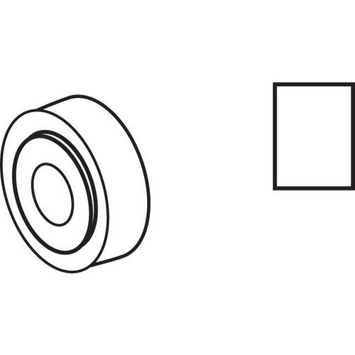 ROLLER 7/8 STEEL WITH BALL BEARING HUB