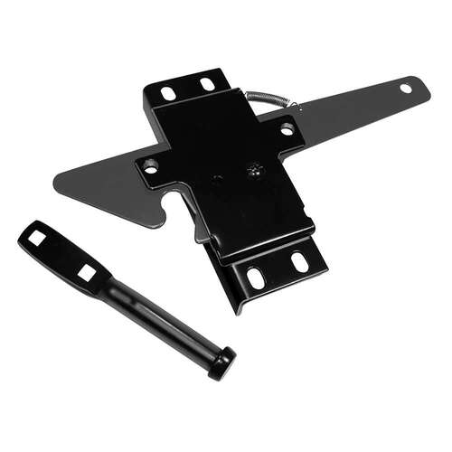 Wood Hardware 210003-XCP10 Post Latch - Black - pack of 10