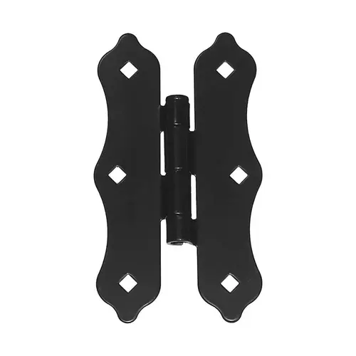 8" Butterfly Hinge Traditional - Blac - 2 per pack x16 packs