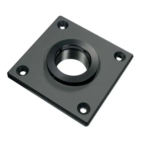 Post Mounting Brackets -  / Aluminium Screw-on / Centre, Dark gray