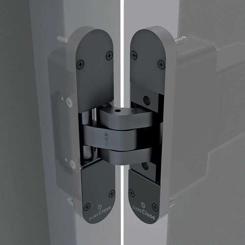SureClose 77108523 ConcealFit For Doors - ConcealFit KIT, Black