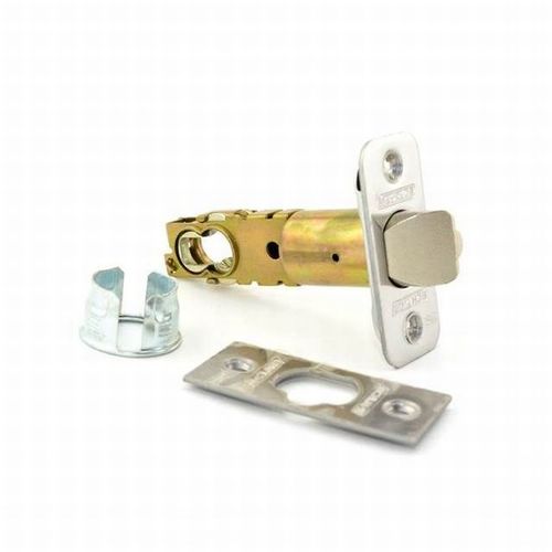 F Series Triple Option Dead Latch 1" x 2 1/4", Satin Nickel