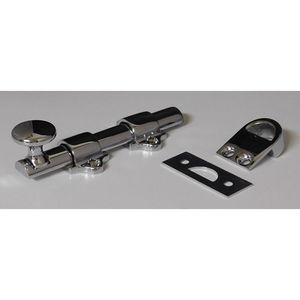 Don Jo 1630625 4 1 2 Dutch Door Bolt Bright Chrome Finish