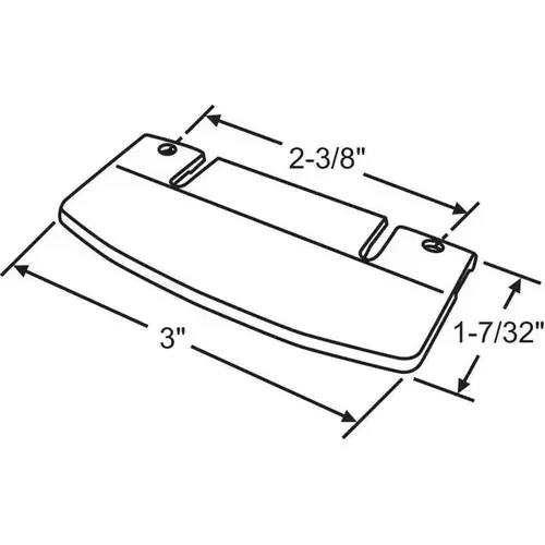 BLACK NYLON INSIDE HANDLE