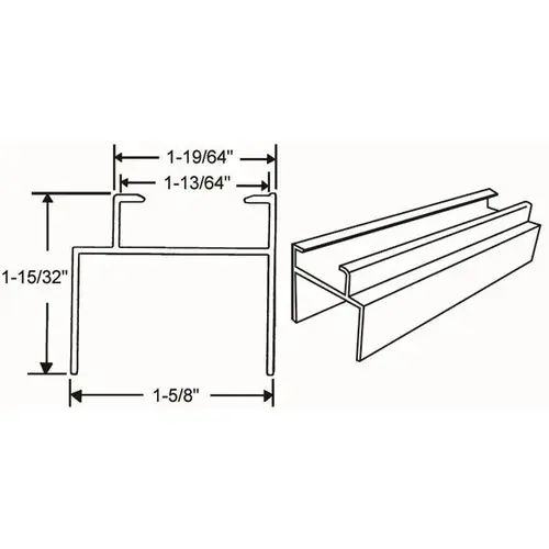 8' TRACK-BIFOLD DR.