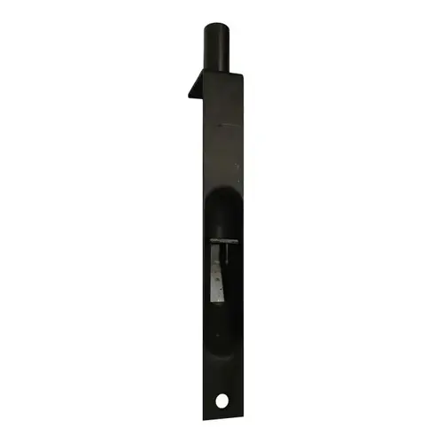 Square Flush Bolt Oil Rubbed Bronze Finish