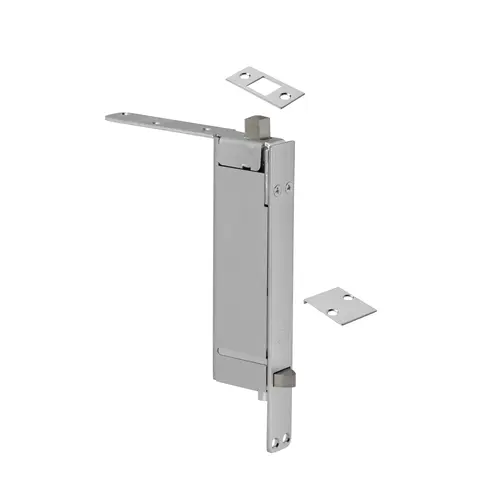 AUTO TOP FLUSH BOLT US26D FOR WOOD DOORS