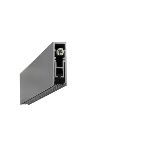 Pemko 4131CPKL 36 36" Surface Mounted Automatic Door Bottom with PemkoPrene Clear Aluminum Finish Clear Anodized Aluminum 4131CPKL36