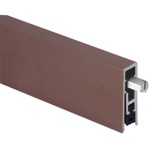 Pemko 4131DRL36 36" Surface Mounted Automatic Door Bottom with EPDM Dark Bronze Finish