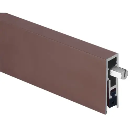 Pemko 4131DRL36 36" Surface Mounted Automatic Door Bottom with EPDM Dark Bronze Finish