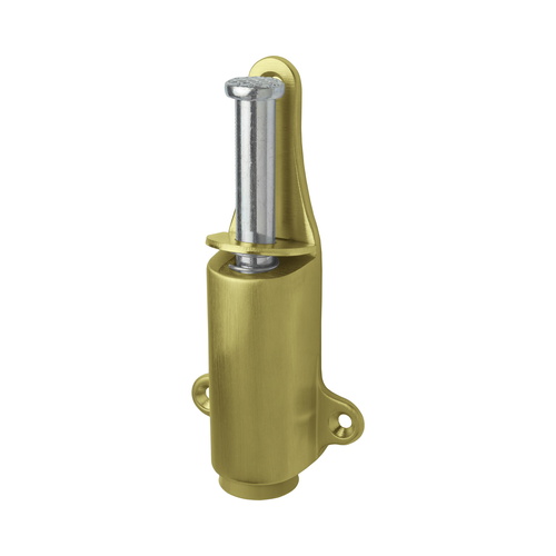 459 Plunger Door Holder US4 Satin Brass