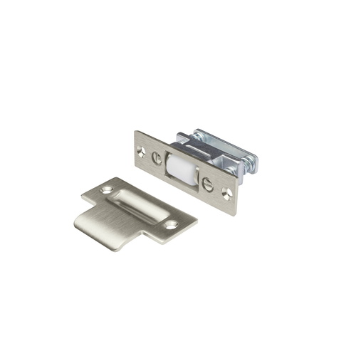 Rockwood 59215 Roller Latch with T Strike Satin Nickel Finish