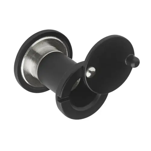 Rockwood 629CRM UL Rated 190 Degree Door Viewer with Heavy Duty Privacy Cover for 15/16" to 1-1/4" Doors Bright Chrome Finish