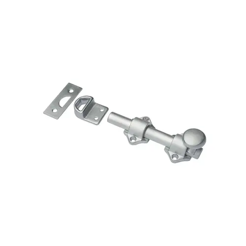 Rockwood 630426D 4" Surface Bolt Satin Chrome Finish