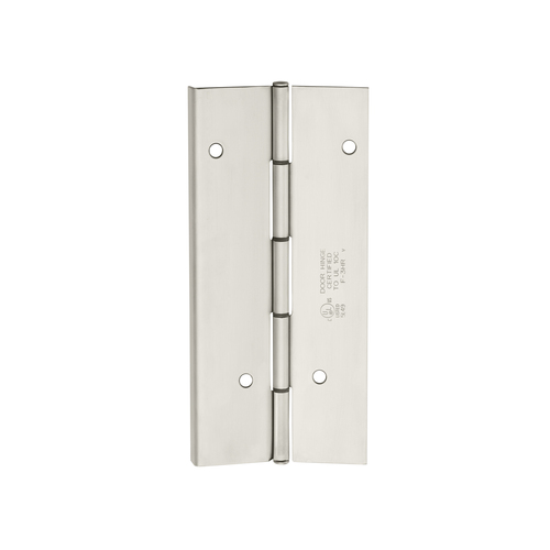 Markar HG315-95 95" 95 in. Stainless Steel Pin and Barrel Single Return Continious Hinge