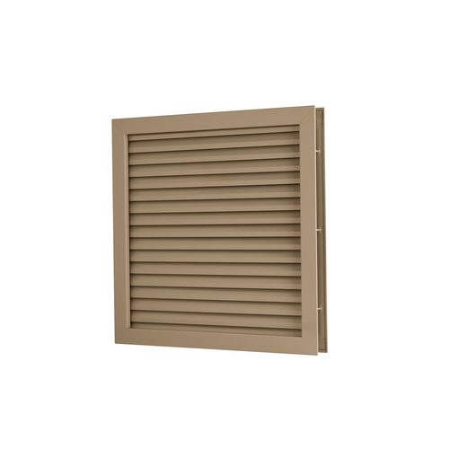 Rockwood LV-IY-24X24.BEIGE 24" LV-IY Louver Beige Powder Coat