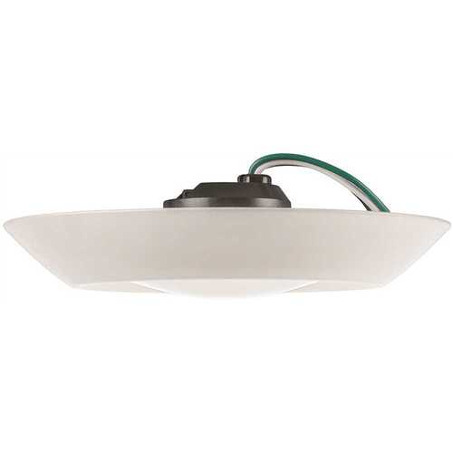 5 in./6 in. Selectable CCT Integrated LED Recessed Light Trim Disk Light 1500 Lumens Mount to Recessed Can or J-Box