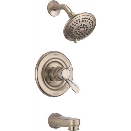 Innovations 1-Handle Wall Mount Tub and Shower Faucet Trim Kit in Stainless (Valve Not Included)