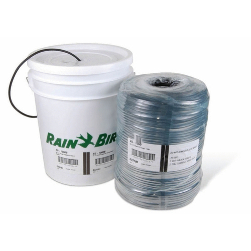 RAIN BIRD X33101 .25" Distribution Tubing 1,000' Coil In Bucket -xq Dripline