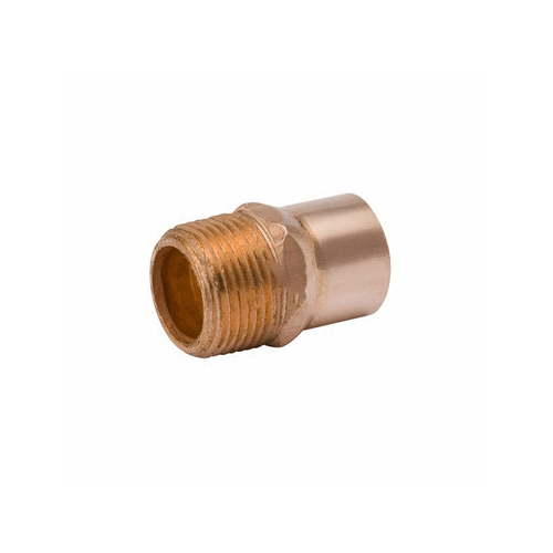 Mueller Industries WB01131 Adptr Wrot C/mip .5" Brown