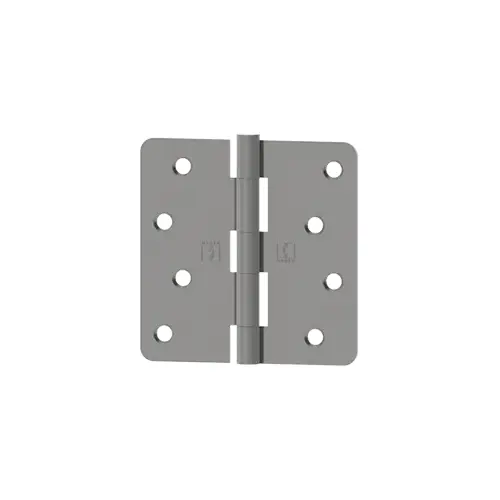 RC1741 3-1/2" x 3-1/2" 1/4" Radius Full Mortise Residential Plain Bearing Hinge Matte Antique Bronze Finish