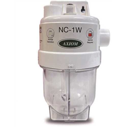 Noritz NC-1W 9.5 in. x 5 in. x 2.5 in. Residential Condensate Neutralizer Kit White