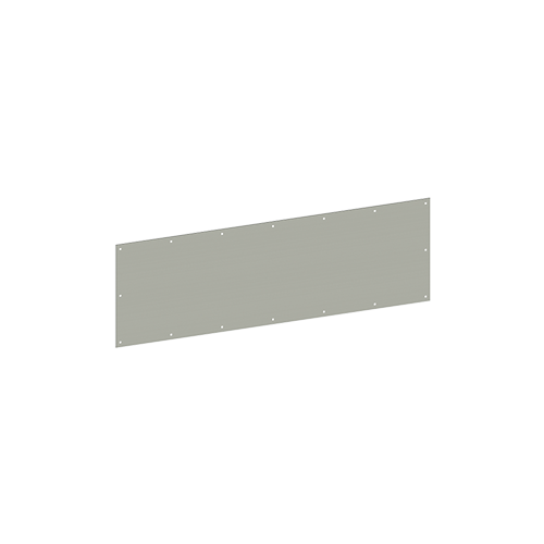 Hager 056532 190S Kick Plate and Armor Plate, Guage: 0.05", 4" x 28", Satin Stainless Steel