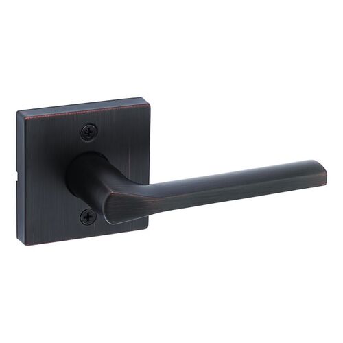 Lisbon Lever with Square Rose Half Dummy Door Lock Venetian Bronze Finish